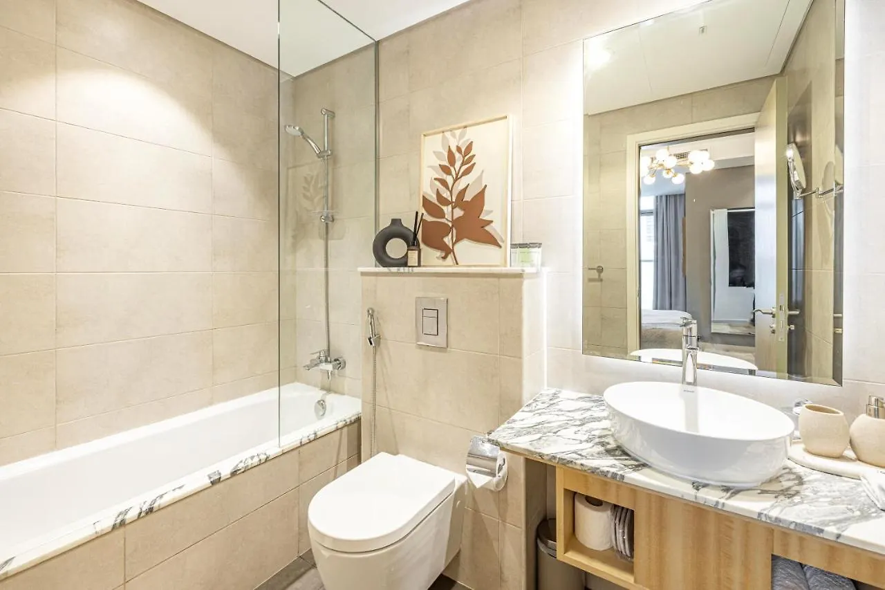 شقة Daniels Burj Khalifa View 2Br At Paramount Midtown دبي الإمارات العربية المتحدة