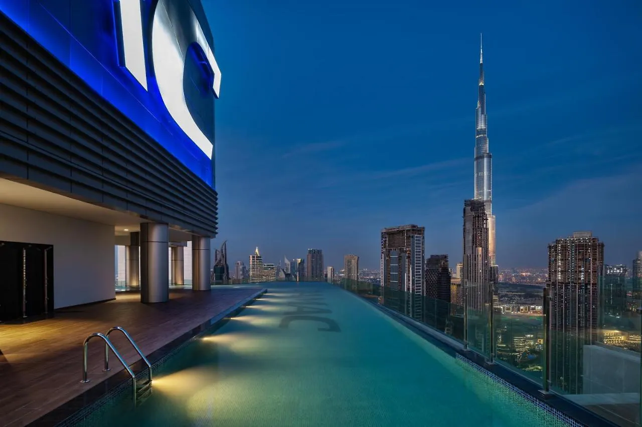 شقة Daniels Burj Khalifa View 2Br At Paramount Midtown دبي الإمارات العربية المتحدة